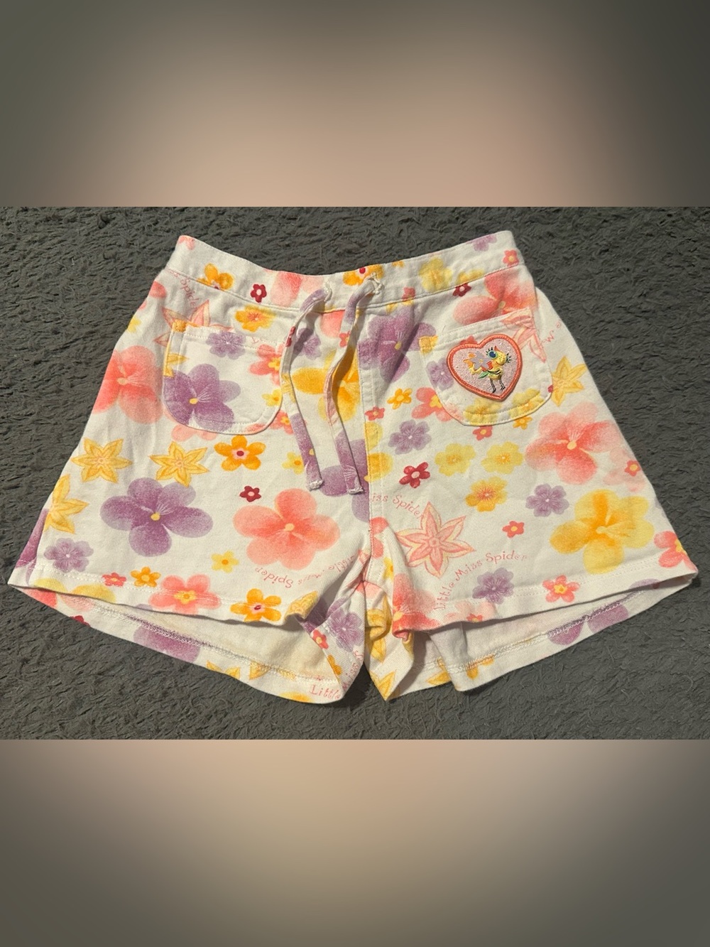 Sunny Patch Little Miss Spider Children’s Y2K Shorts Size 5